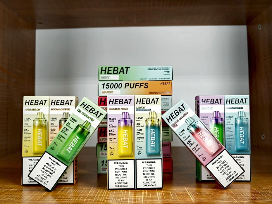 Hebat 喜貝 15000 口 可充電 透明油艙